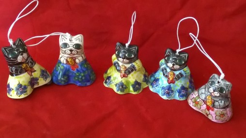 Handmade Ceramic cats