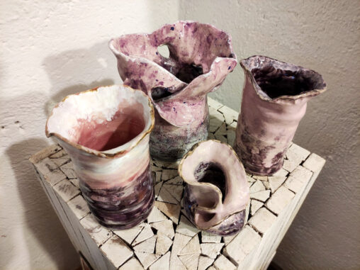 ceramics Anemone Vases